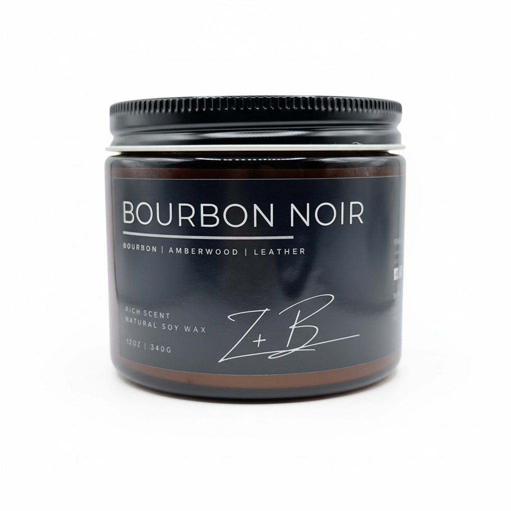 Bourbon Noir Candle