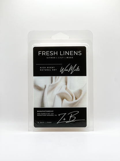 Fresh Linens Wax Melts 5.5 OZ