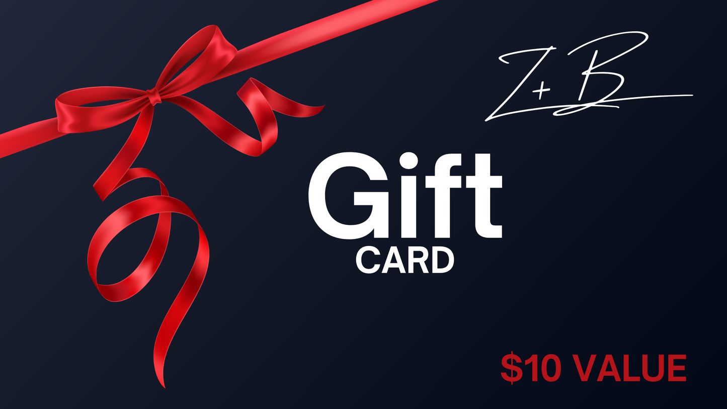 Z+B Digital Gift Card