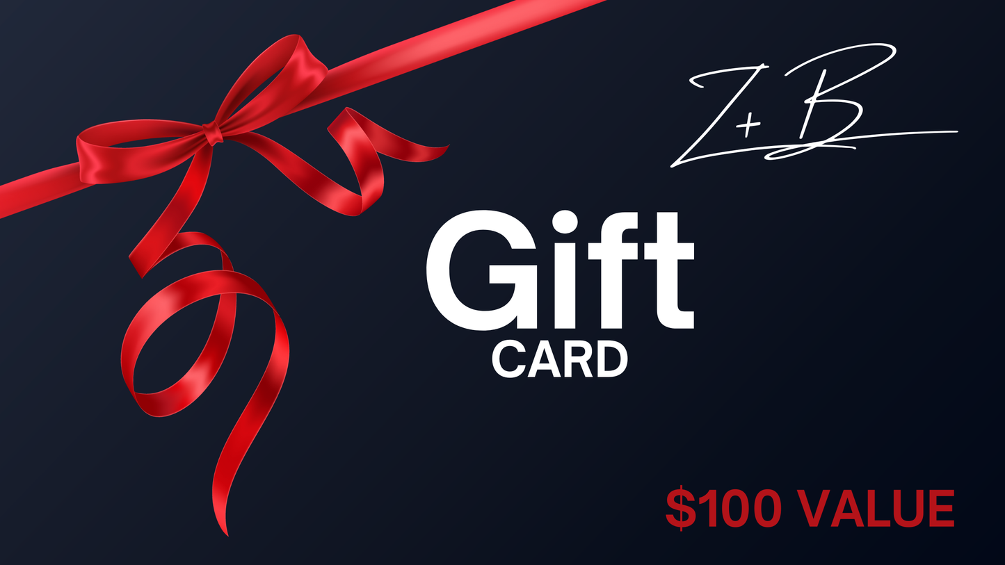 Z+B Digital Gift Card
