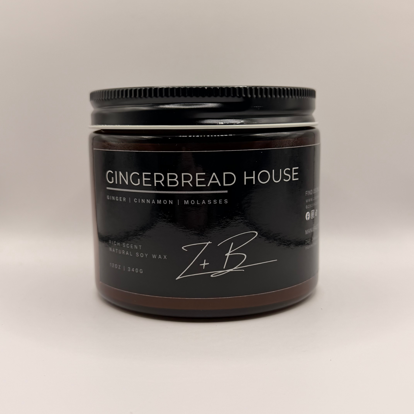 Gingerbread House Candle