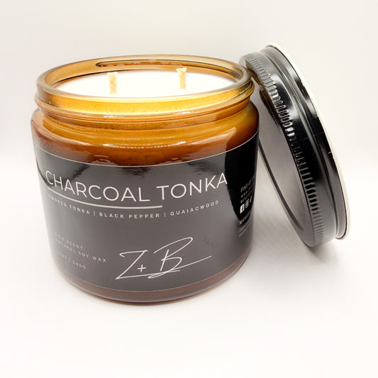 Charcoal Tonka Candle