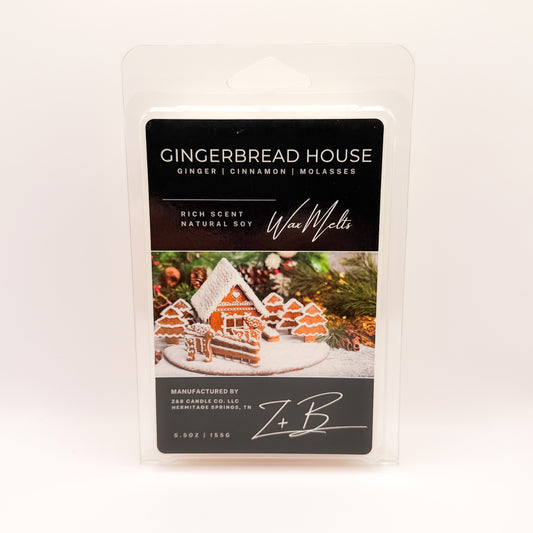 Gingerbread House Wax Melts