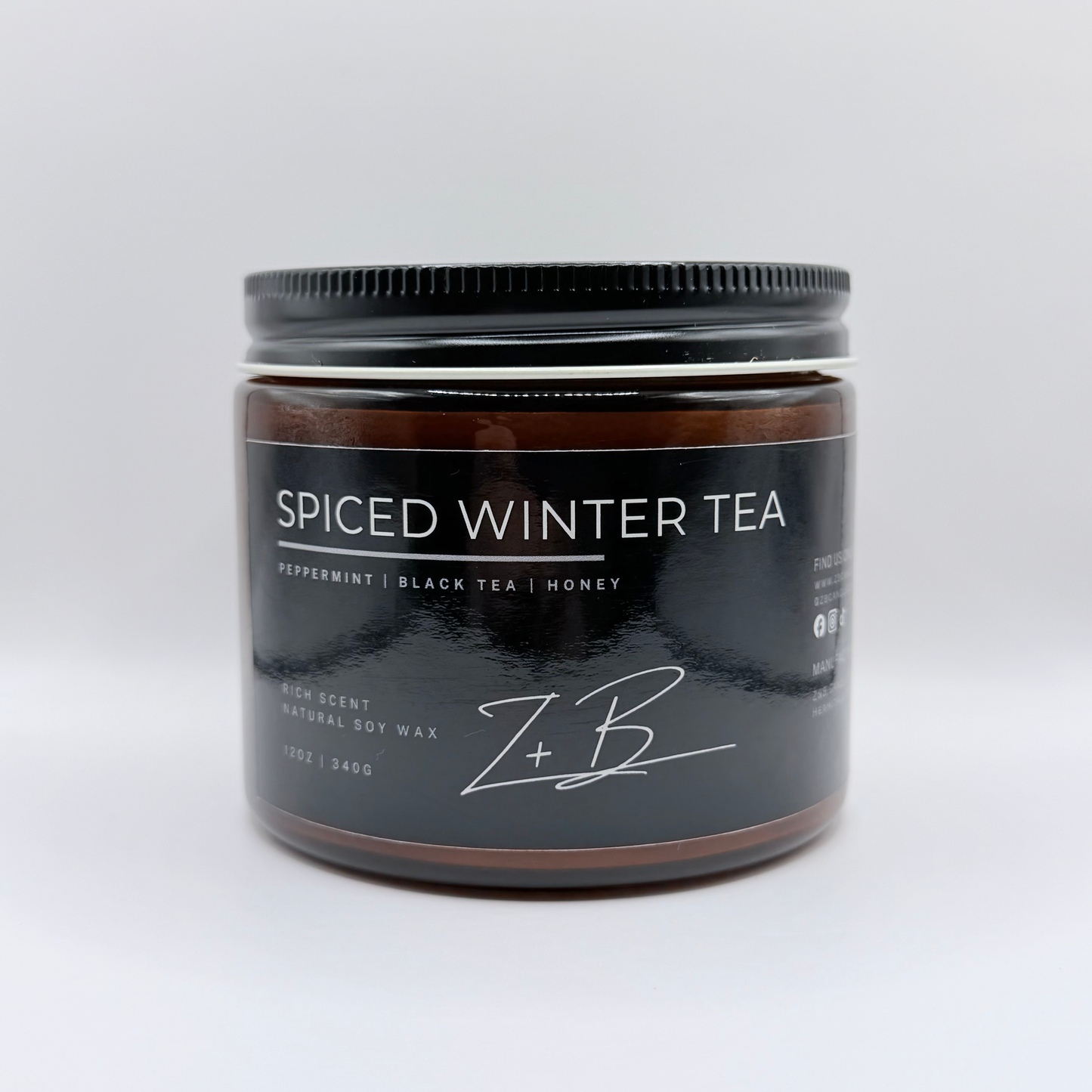 Spiced Winter Tea Candle